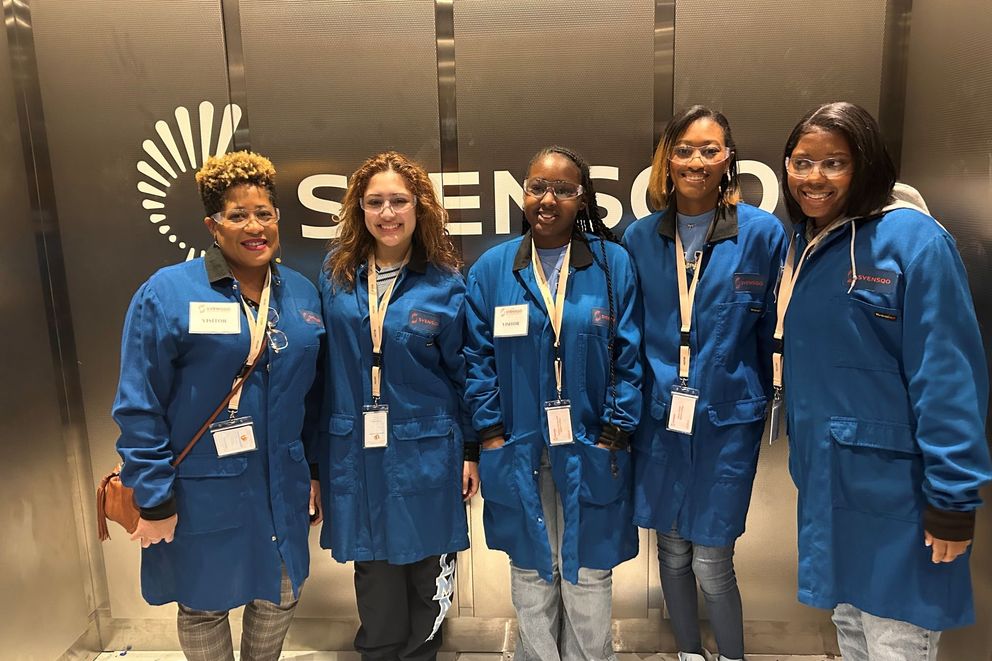 True Blue 1881 Syensqo scholars visiting Alpharetta in February 2025