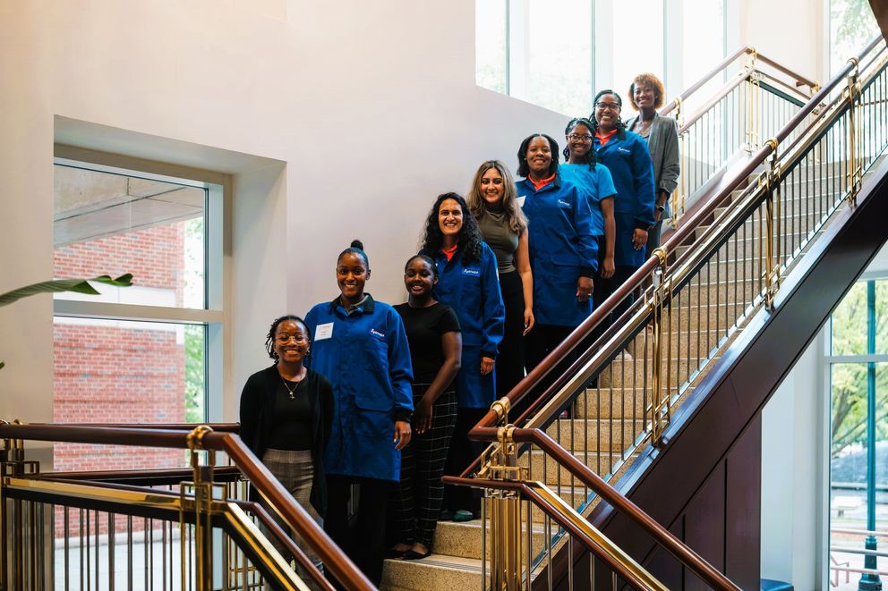 true blue partnership - spelman students with syensqo alpharetta employees