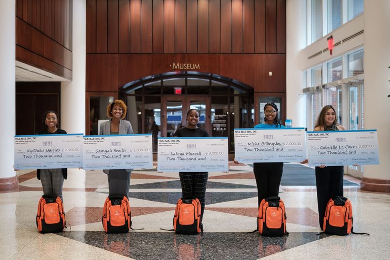 Spelman college students beneficiaries of Syensqo scholarships via True Blue 1881