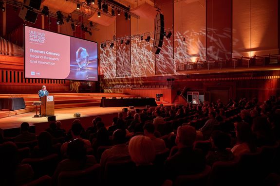 Thomas Canova speech at ULB VUB Syensqo awards ceremony 2025