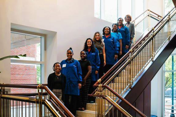 true blue partnership - spelman students with syensqo alpharetta employees