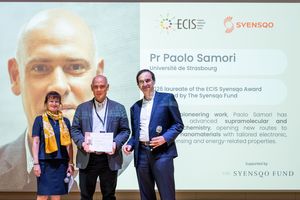 ECIS award 2026 - Paolo Samori ECIS award 2026 - Paolo Samori