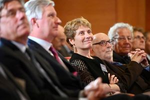 Carolyn Bertozzi - winner of the 2020 Solvay Prize - Brussels